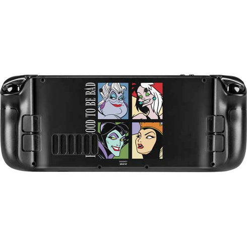Disney Villains Characters Feels Good To Be Bad Steam Deck Handheld Gaming Computer Skin